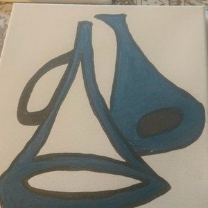 Hand drawings and paintings